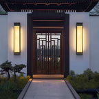 Delaney Alabaster Outdoor Wall Light