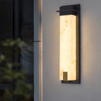 Delaney Alabaster Outdoor Wall Light