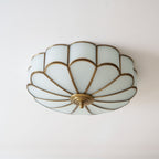 Flower Shape Glass Ceiling Light