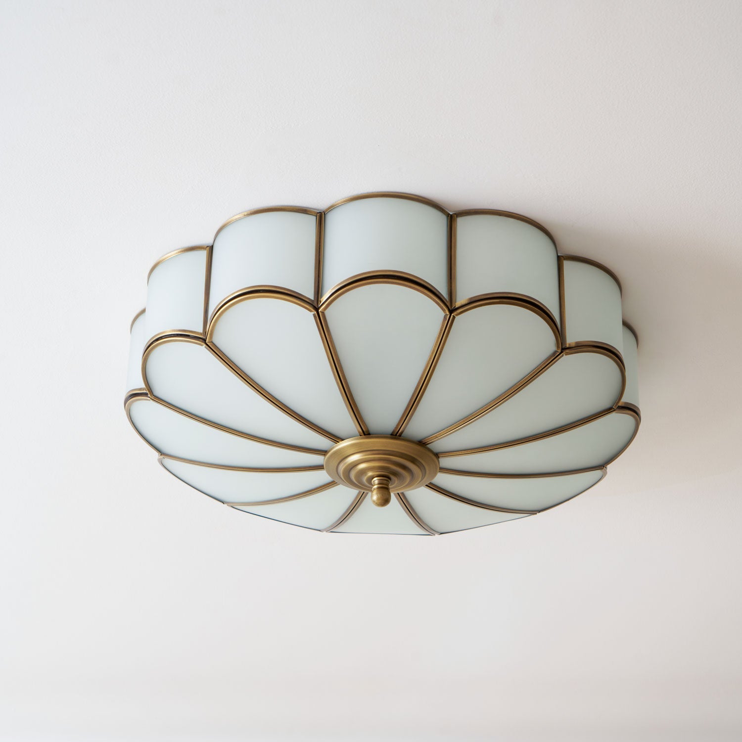 Flower Shape Glass Ceiling Light