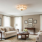 Flower Shape Glass Ceiling Light