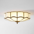 Flower Shape Glass Ceiling Light