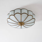 Flower Shape Glass Ceiling Light