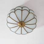 Flower Shape Glass Ceiling Light