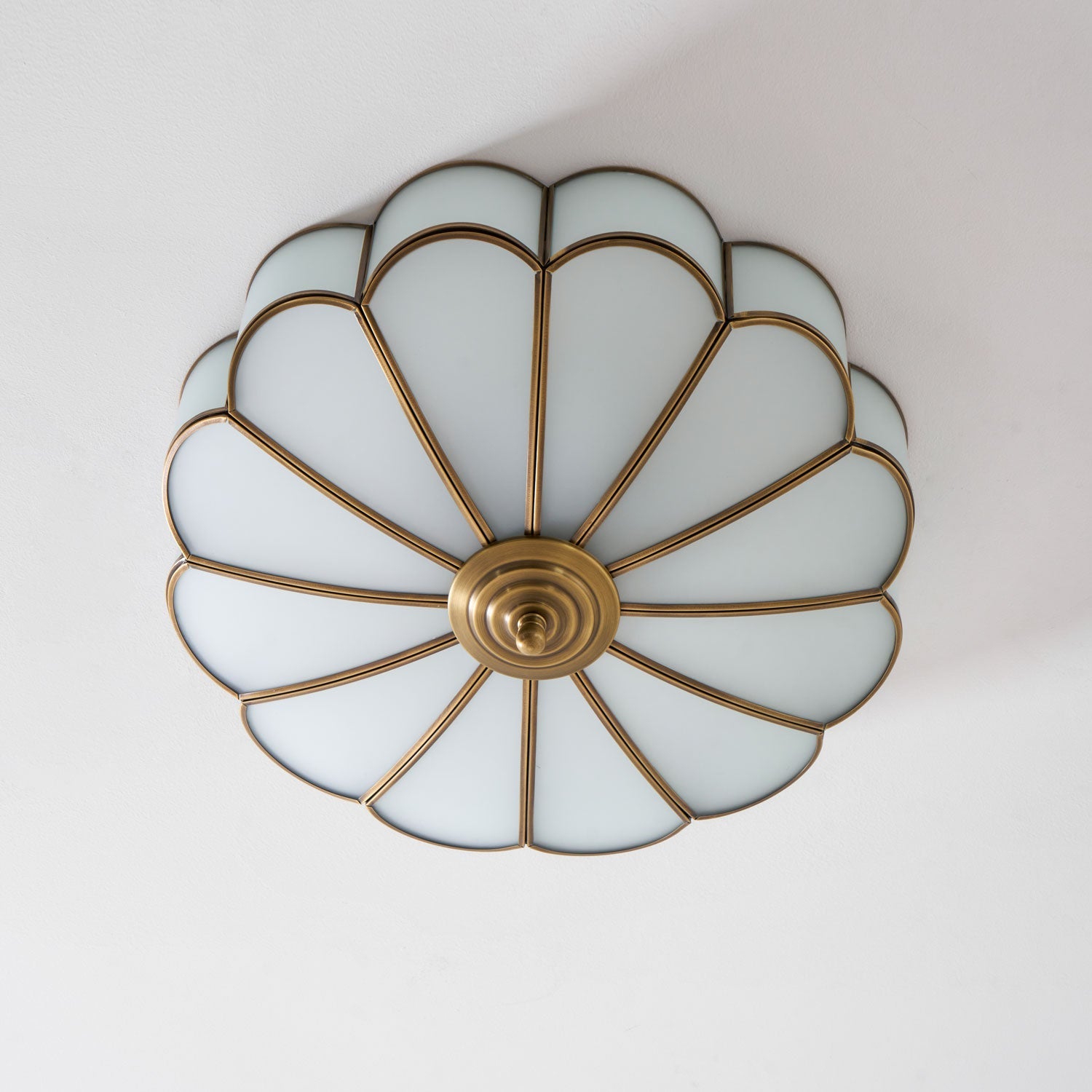 Flower Shape Glass Ceiling Light