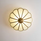 Flower Shape Glass Ceiling Light