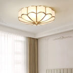 Flower Shape Glass Ceiling Light