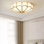 Flower Shape Glass Ceiling Light