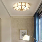 Flower Shape Glass Ceiling Light