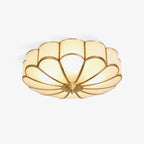 Flower Shape Glass Ceiling Light