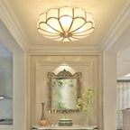 Flower Shape Glass Ceiling Light