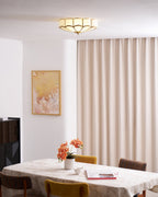 Flower Shape Glass Ceiling Light