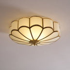 Flower Shape Glass Ceiling Light