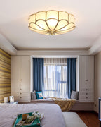 Flower Shape Glass Ceiling Light