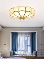 Flower Shape Glass Ceiling Light