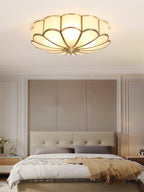 Flower Shape Glass Ceiling Light