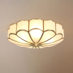 Flower Shape Glass Ceiling Light