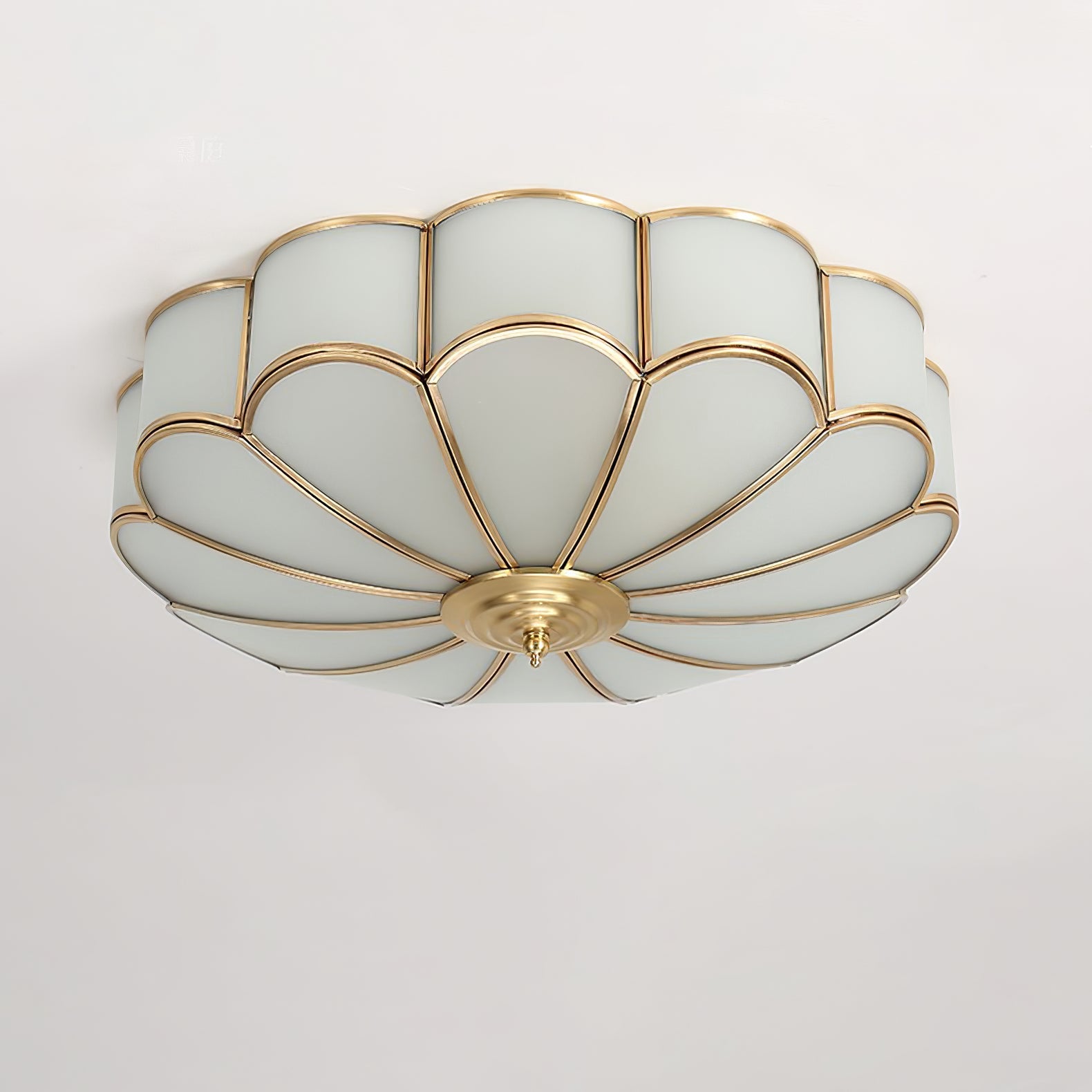 Flower Shape Glass Ceiling Light