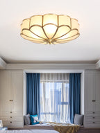Flower Shape Glass Ceiling Light