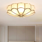 Flower Shape Glass Ceiling Light