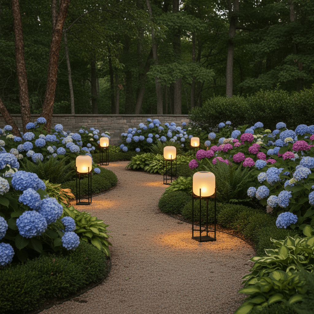 Lantern Solar Outdoor Floor Lamp