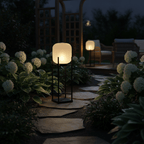 Lantern Solar Outdoor Floor Lamp