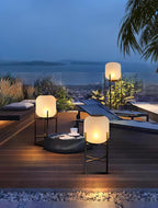 Lantern Solar Outdoor Floor Lamp