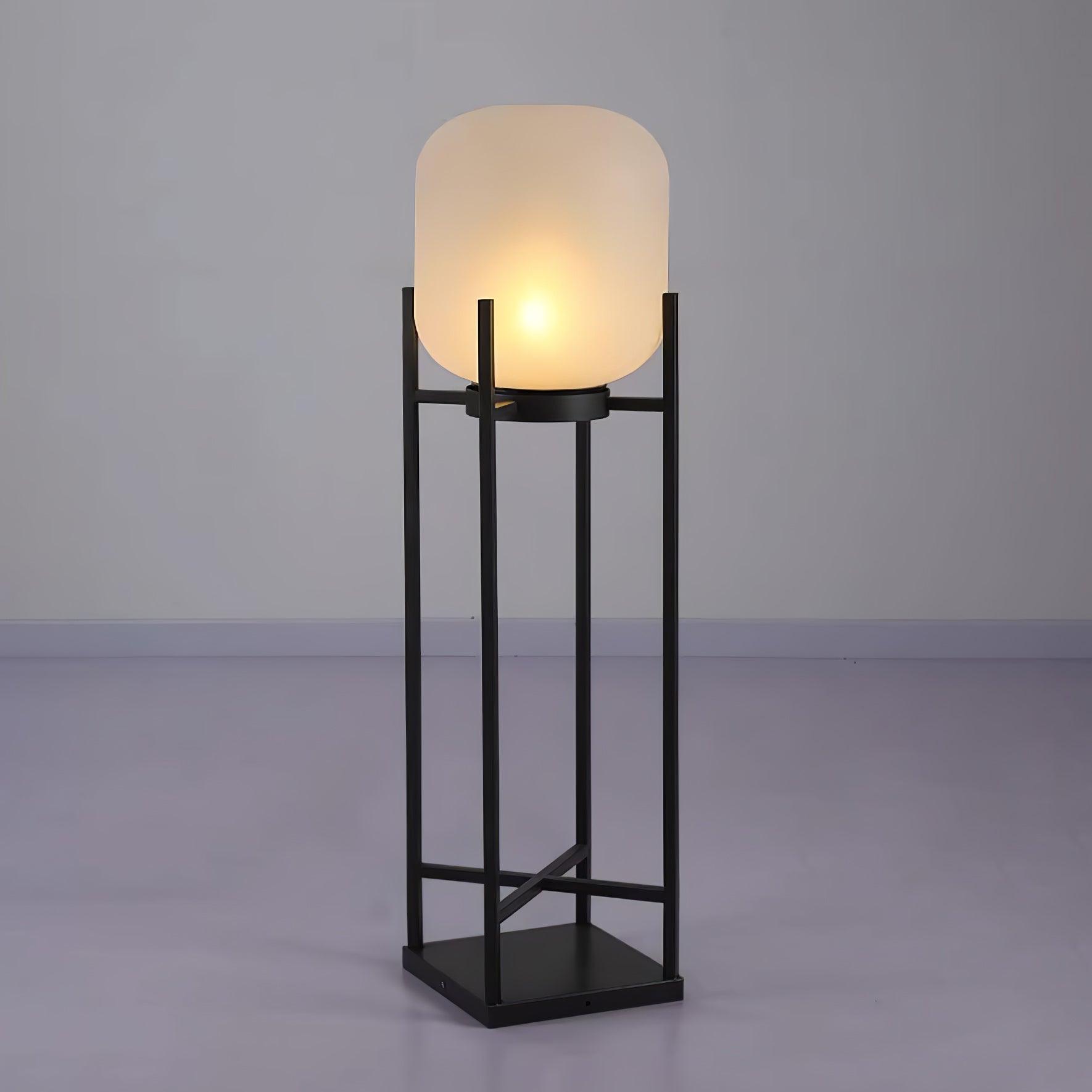 Lantern Solar Outdoor Floor Lamp