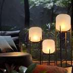 Lantern Solar Outdoor Floor Lamp