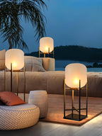 Lantern Solar Outdoor Floor Lamp