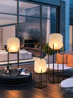 Lantern Solar Outdoor Floor Lamp
