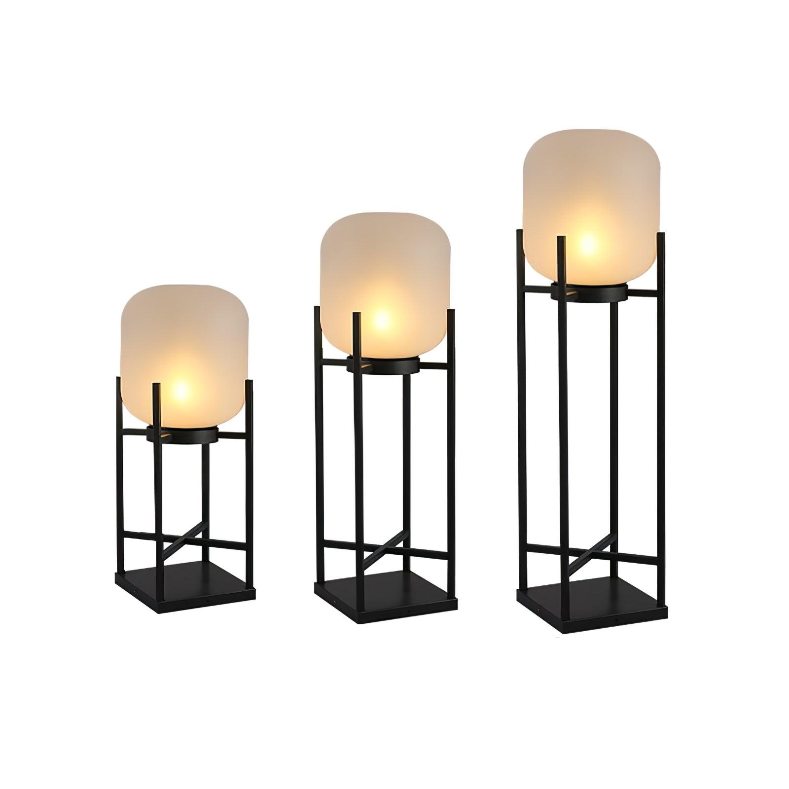 Lantern Solar Outdoor Floor Lamp