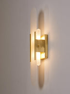 Oblong Alabaster Wall Sconce