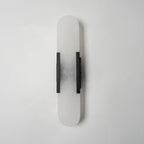 Oblong Alabaster Wall Sconce