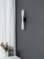 Oblong Alabaster Wall Sconce