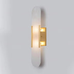 Oblong Alabaster Wall Sconce