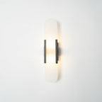 Oblong Alabaster Wall Sconce