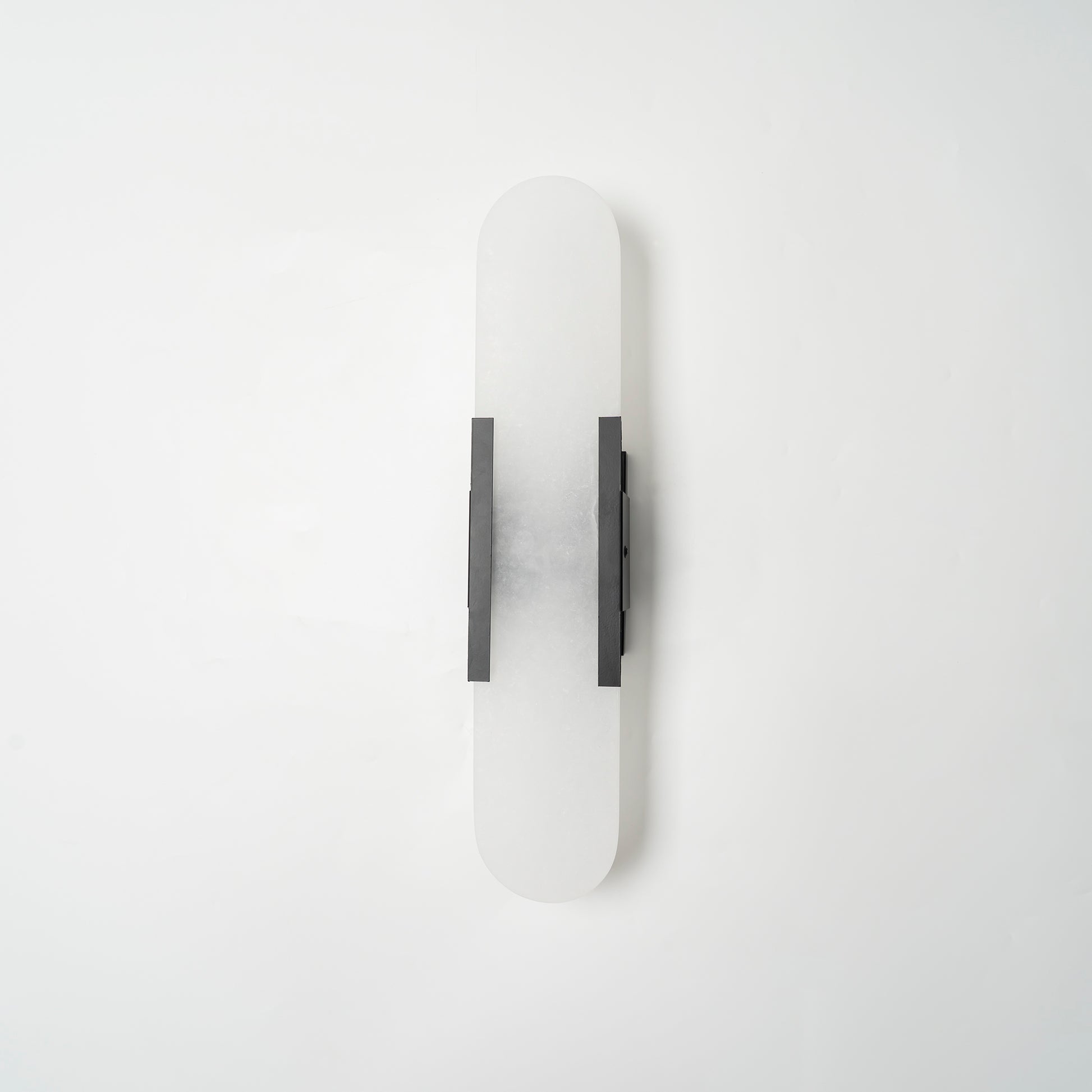 Oblong Alabaster Wall Sconce
