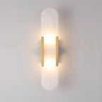 Oblong Alabaster Wall Sconce