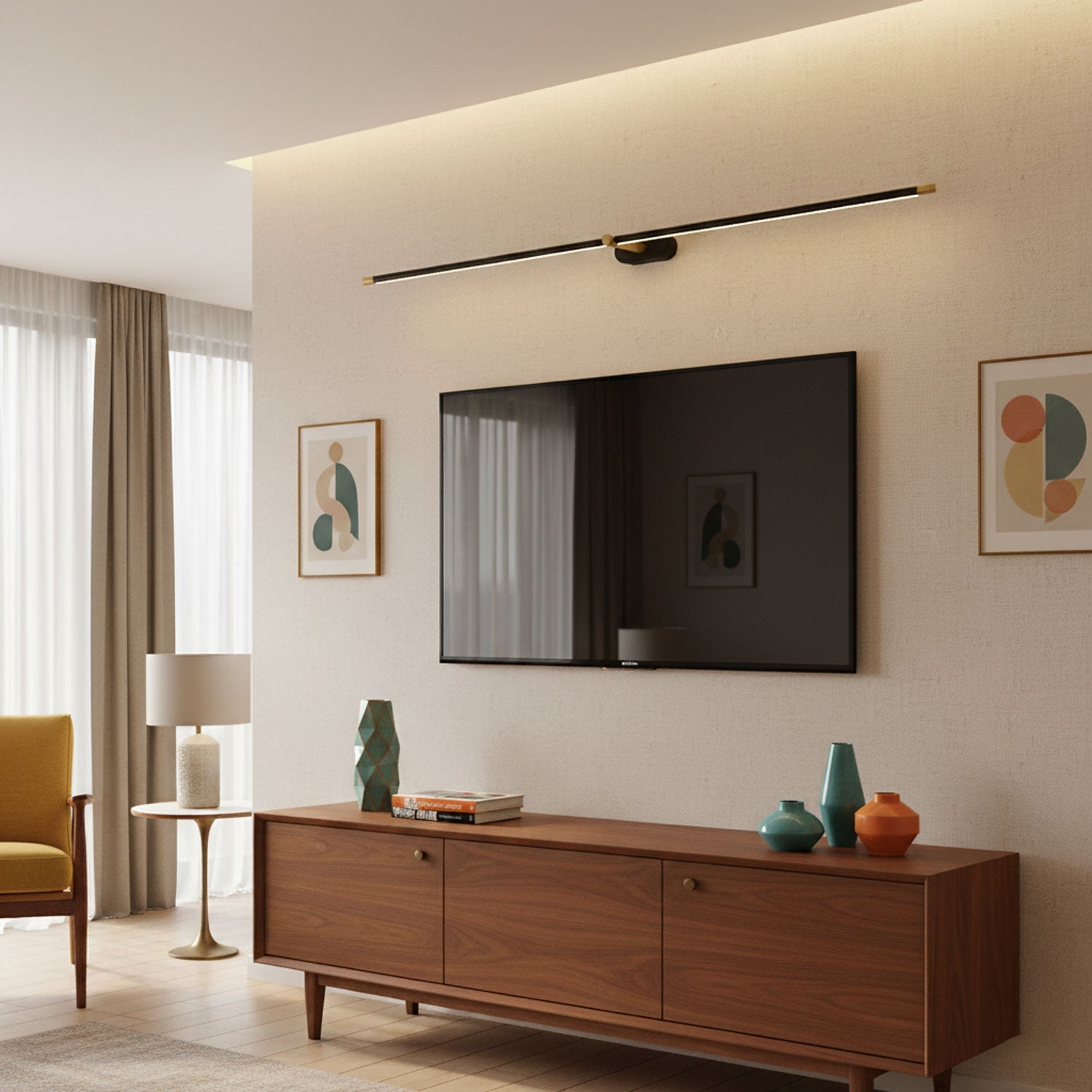 Linear Rechargeable Wall Lamp