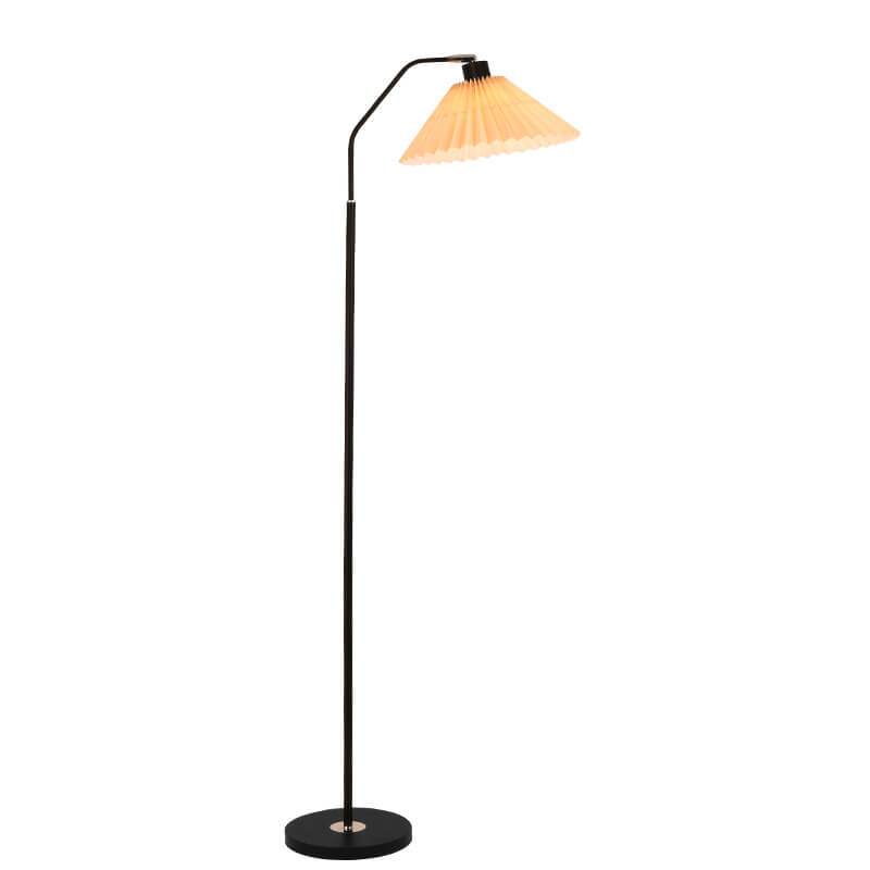 Pleated Fabric Standing Floor Lamp