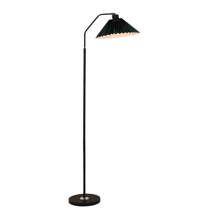 Pleated Fabric Standing Floor Lamp