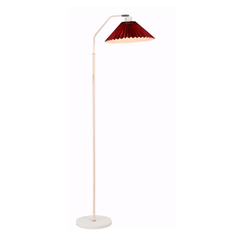 Pleated Fabric Standing Floor Lamp