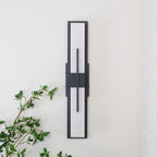 Possini Alabaster Outdoor Wall Light