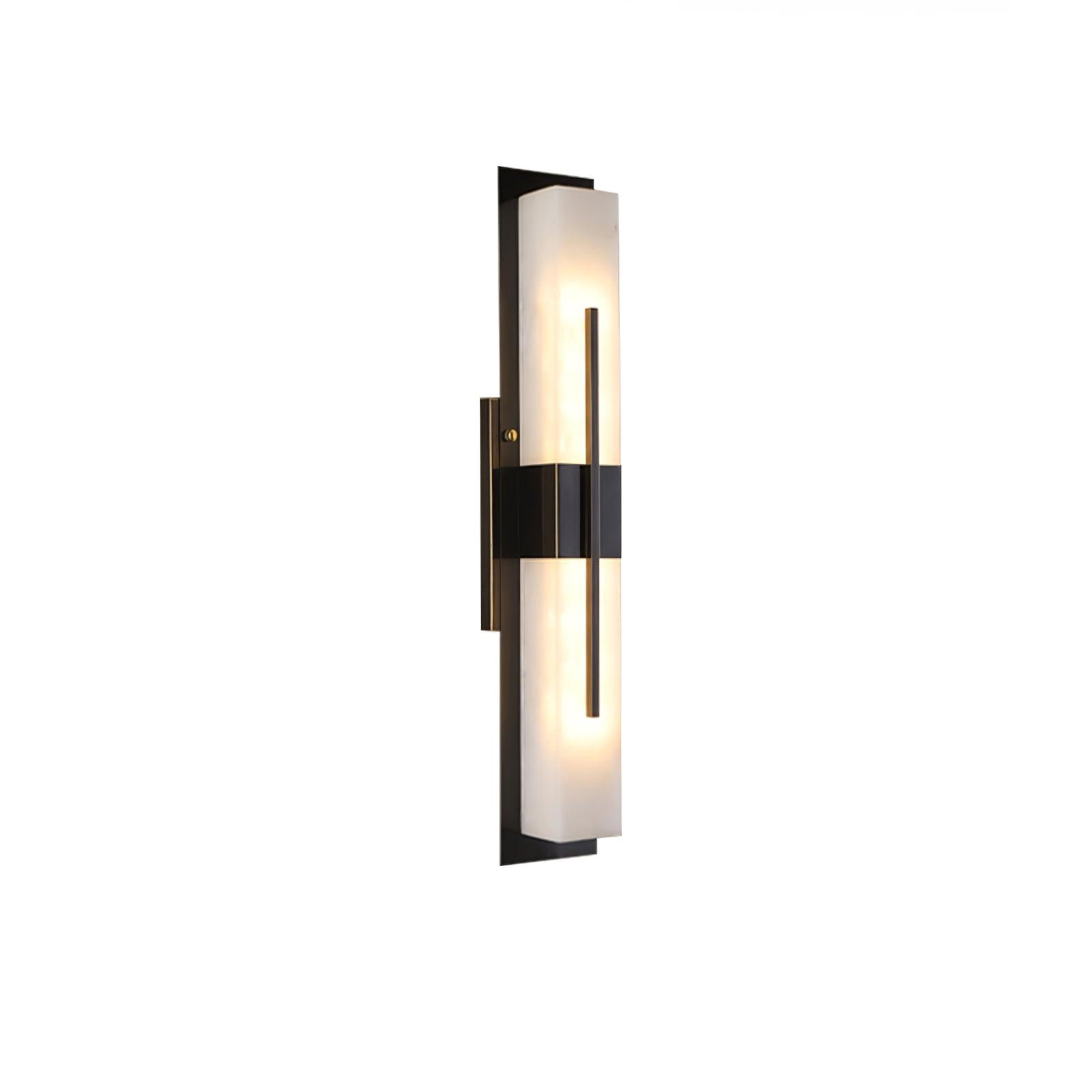 Possini Alabaster Outdoor Wall Light