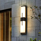 Possini Alabaster Outdoor Wall Light
