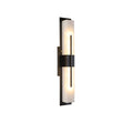 Possini Alabaster Outdoor Wall Light