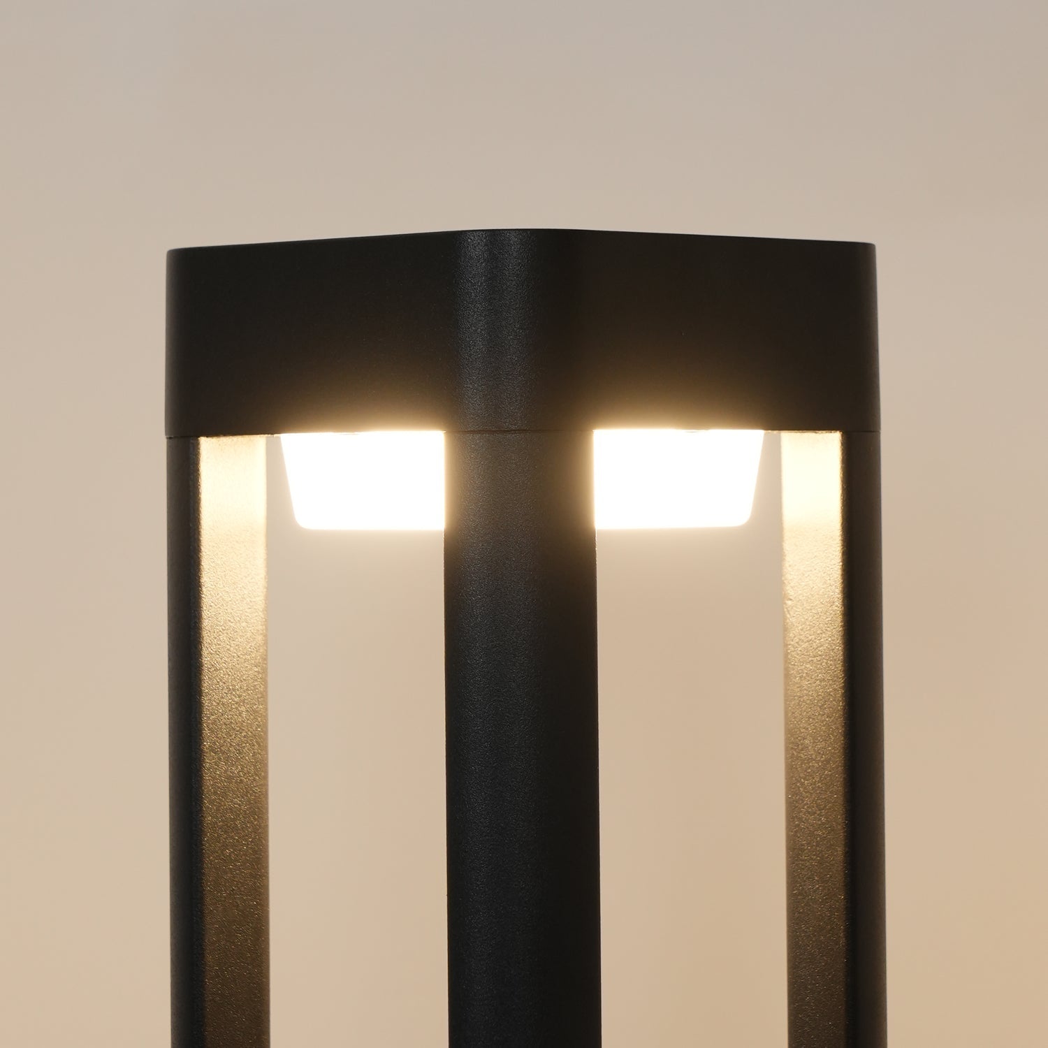 Rectangular Column Garden Light
