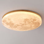 Moon Round LED Flush Mount Ceiling Light