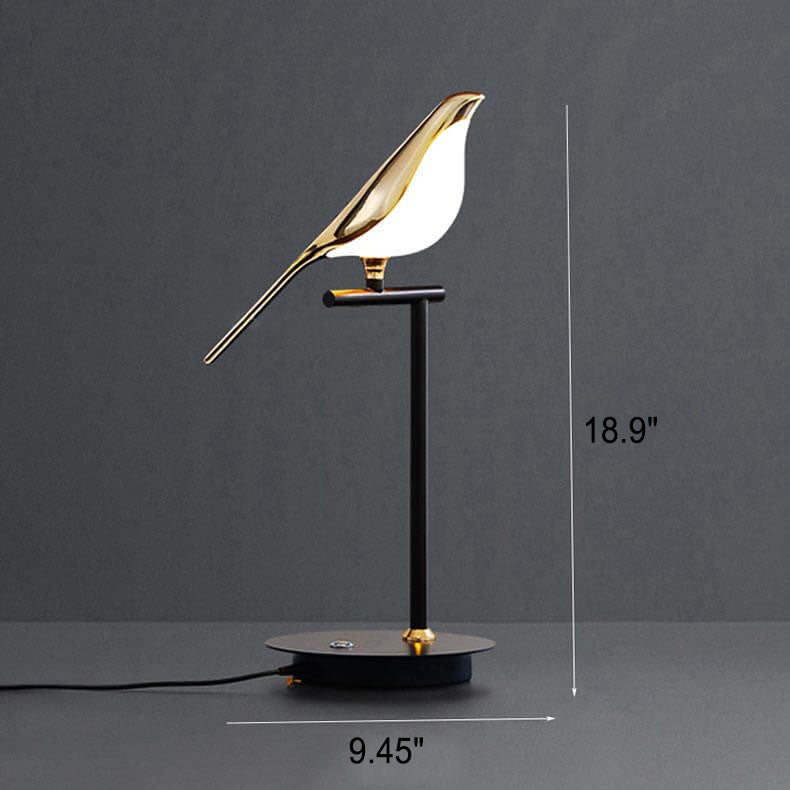 Magpie Bird LED Table Lamp